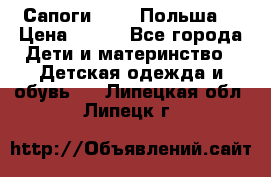 Сапоги Demar Польша  › Цена ­ 550 - Все города Дети и материнство » Детская одежда и обувь   . Липецкая обл.,Липецк г.